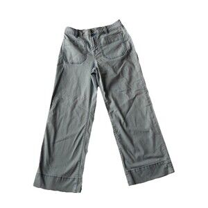 Sanctuary Demin Jeans Size 26 The Marine Crop Blue Standard Rise Wide Leg